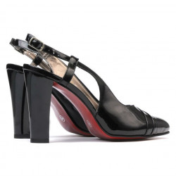 Sandale dama 1220 lac negru
