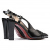 Sandale dama 1220 lac negru
