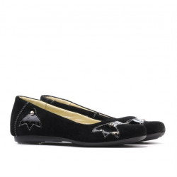 Pantofi copii 117 negru velur