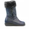 Cizme copii mici 24c indigo combinat