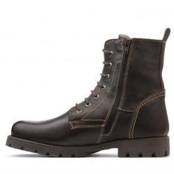 Férfi bakancs 498m kávé