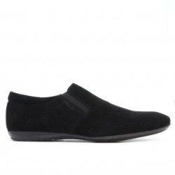 Pantofi casual barbati 760 negru velur