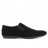 Pantofi casual barbati 760 negru velur
