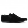 Pantofi casual barbati 760 negru velur