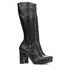 Cizme dama 1140-1 negru