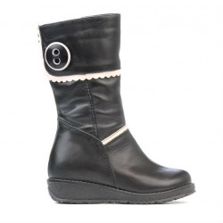 Cizme copii mici 25c negru combinat