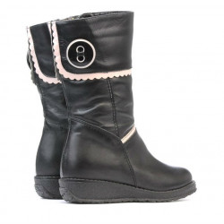 Cizme copii mici 25c negru combinat
