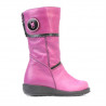 Cizme copii mici 25c roz+negru
