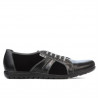 Pantofi sport barbati 748 negru combinat