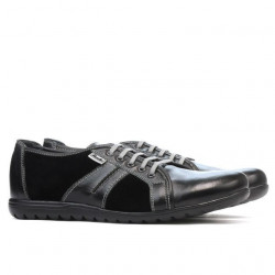Pantofi sport barbati 748 negru combinat