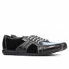 Pantofi sport barbati 748 negru combinat