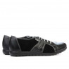 Pantofi sport barbati 748 negru combinat