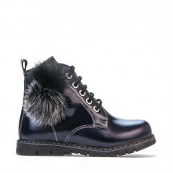 Kisgyerek bakancs 38c lakk indigó