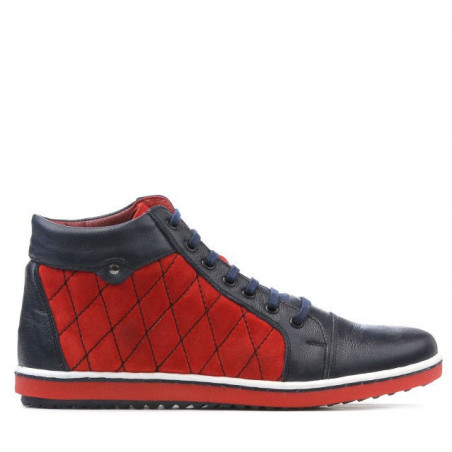 Ghete dama 3283 indigo+rosu