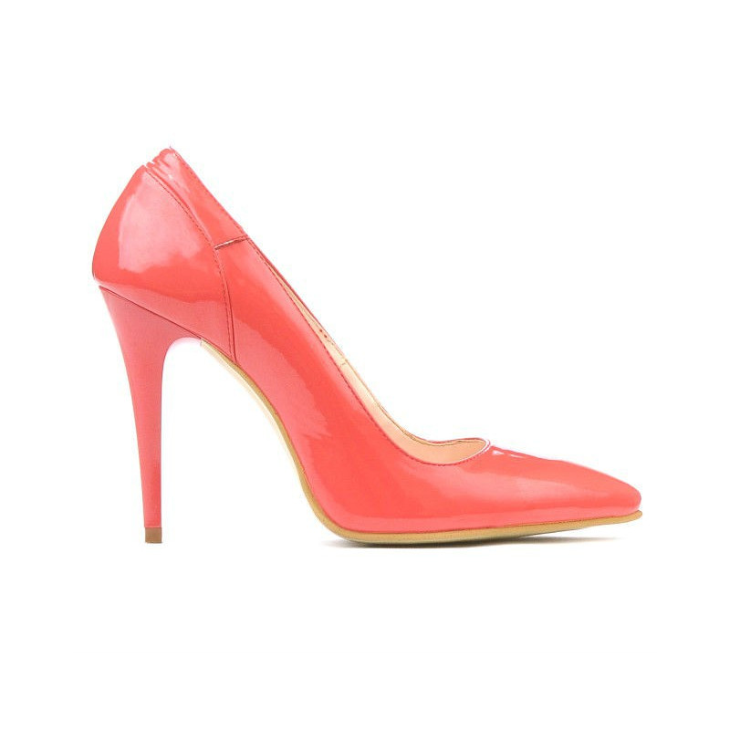 Pantofi eleganti dama 1230 lac rosu corai 