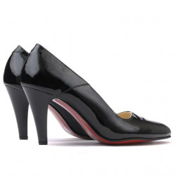 Pantofi eleganti dama 1231 lac negru