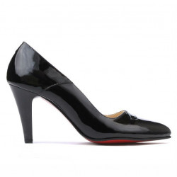 Pantofi eleganti dama 1231 lac negru