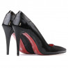 Pantofi eleganti dama 1230 lac negru 