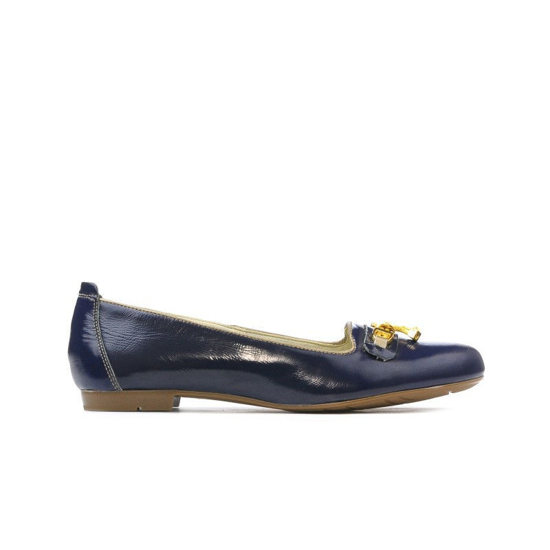 Pantofi casual dama 639 lac indigo