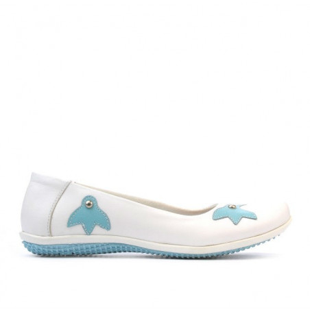 Pantofi copii 117 alb+bleu