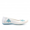 Pantofi copii 117 alb+bleu