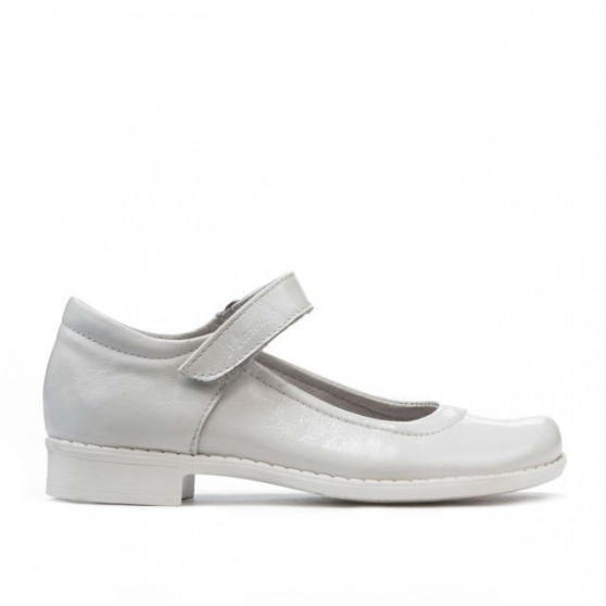 Pantofi copii 121 lac alb Pantofi copii 121 lac alb