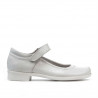 Pantofi copii 121 lac alb