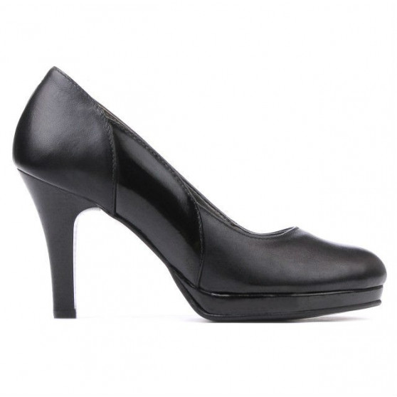 Pantofi eleganti dama 1207 negru combinat