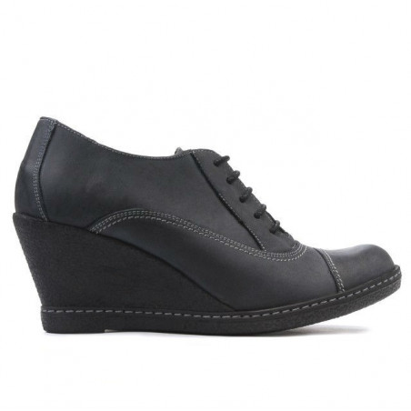 Pantofi casual dama 609 tuxon negru
