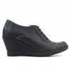 Pantofi casual dama 609 tuxon negru