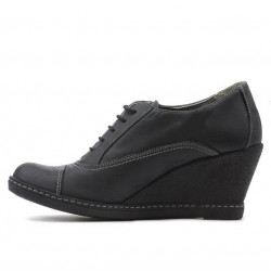 Pantofi casual dama 609 tuxon negru