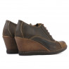 Pantofi casual dama 609 tuxon cafe
