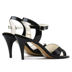 Sandale dama 1240 lac negru