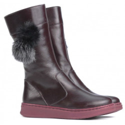 Cizme copii 3011 bordo