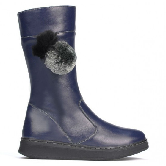 Cizme copii 3011 indigo Cizme copii 3011 indigo