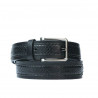 Curea barbati 18b negru+sarpe negru