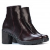 Női csizma 3325 bordo01