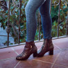 Ghete dama 1169 bordo