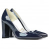 Pantofi eleganti dama 1261 lac indigo