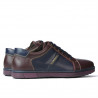 Pantofi sport barbati 849 bordo+indigo