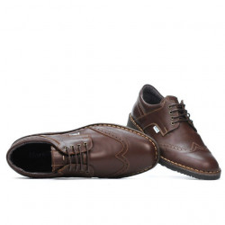 Pantofi casual barbati (marimi mari) 7204m maro