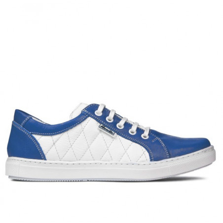 Pantofi sport dama 648 indigo+alb