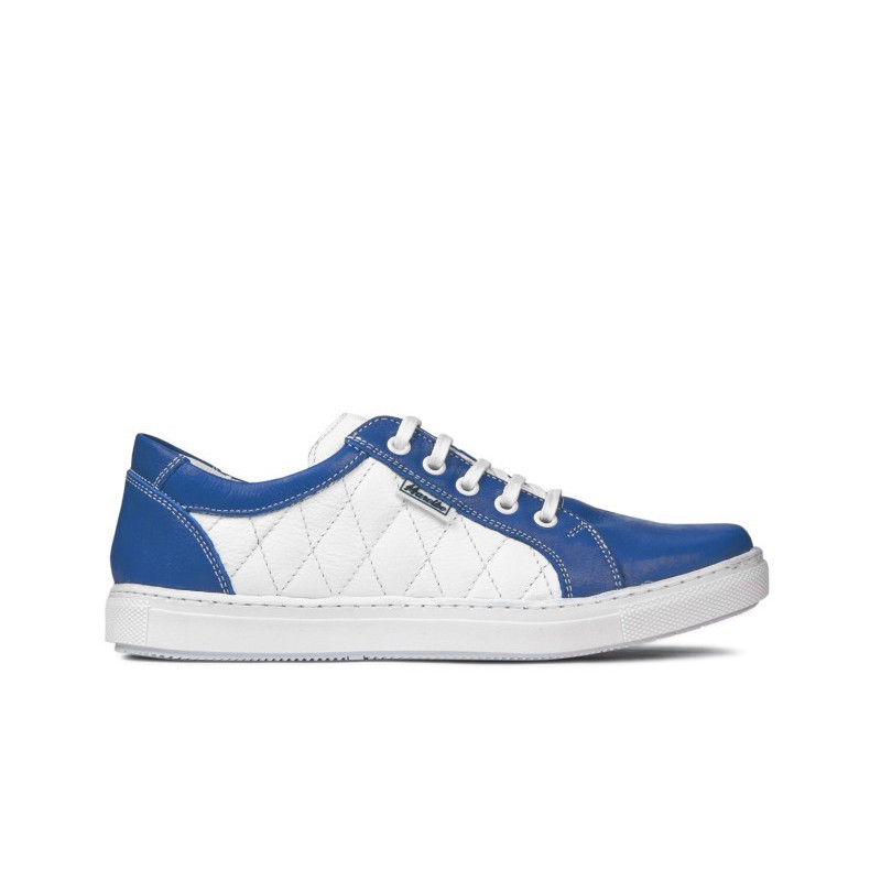 Pantofi sport dama 648 indigo+alb