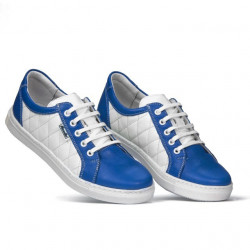 Pantofi sport dama 648 indigo+alb