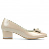 Pantofi eleganti dama 1270 lac ivoriu