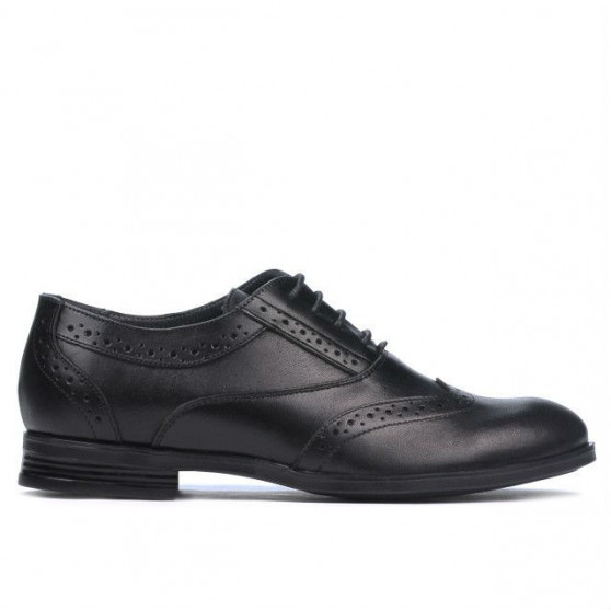 Pantofi eleganti adolescenti 393 negru Pantofi eleganti adolescenti 393 negru