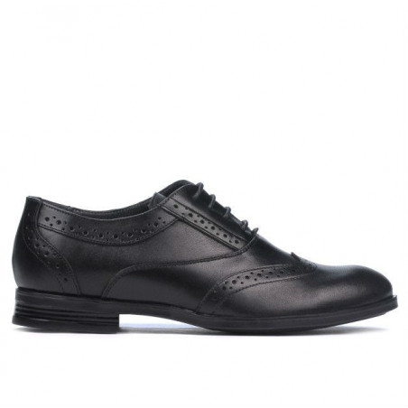 Pantofi eleganti adolescenti 393 negru 