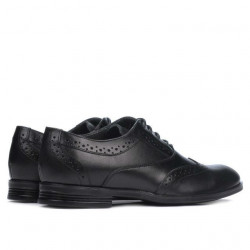 Pantofi eleganti adolescenti 393 negru 