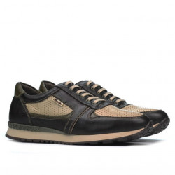 Pantofi sport barbati 833 cafe combinat