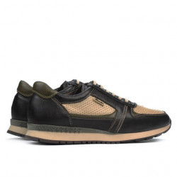 Pantofi sport barbati 833 cafe combinat